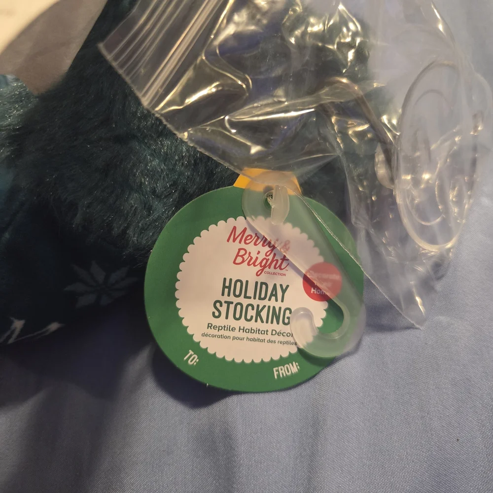 🎄Reptile Christmas Stocking🎄 - Picture 3 of 3